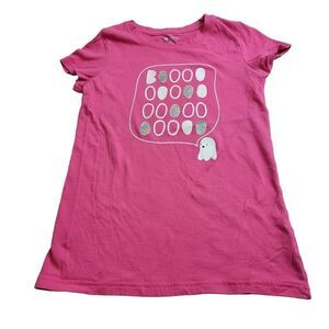 Children's Place Halloween ghost shirt L10/12